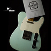 【SOLD】Black Cloud Guitar Black Smoker Delta Relic   "Sonic Blue" NAMM2018