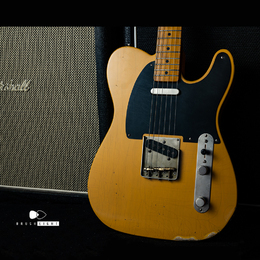 TMG Guitar Co. Gatton “Blackguard” Butterscotch Blonde “Heavy Checking”