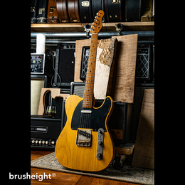 TMG Guitar Co. Gatton “Blackguard” Butterscotch  Light Aging & Checking “1P RoastedMaple”