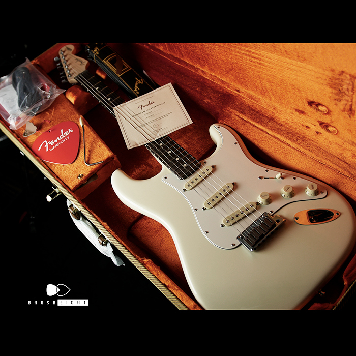 【SOLD】Fender USA Jeff Beck Stratocaster “Olympic White” 2018’s