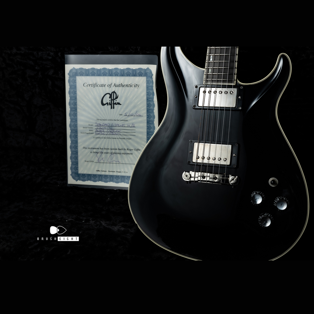 【SOLD】Giffin Guitars Standard 6 Strings Black 2006’s