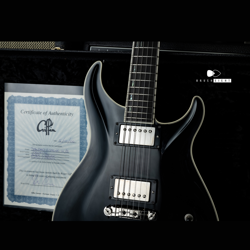 【SOLD】Giffin Guitars Standard 6 Strings Black 2006’s