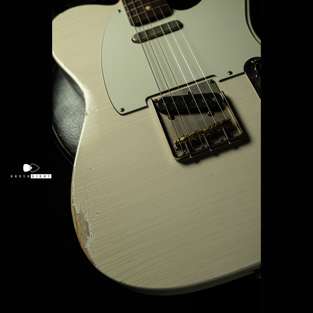 【SOLD】TMG Guitar Co.  Gatton Blonde "Heavy Checking" Like Robben