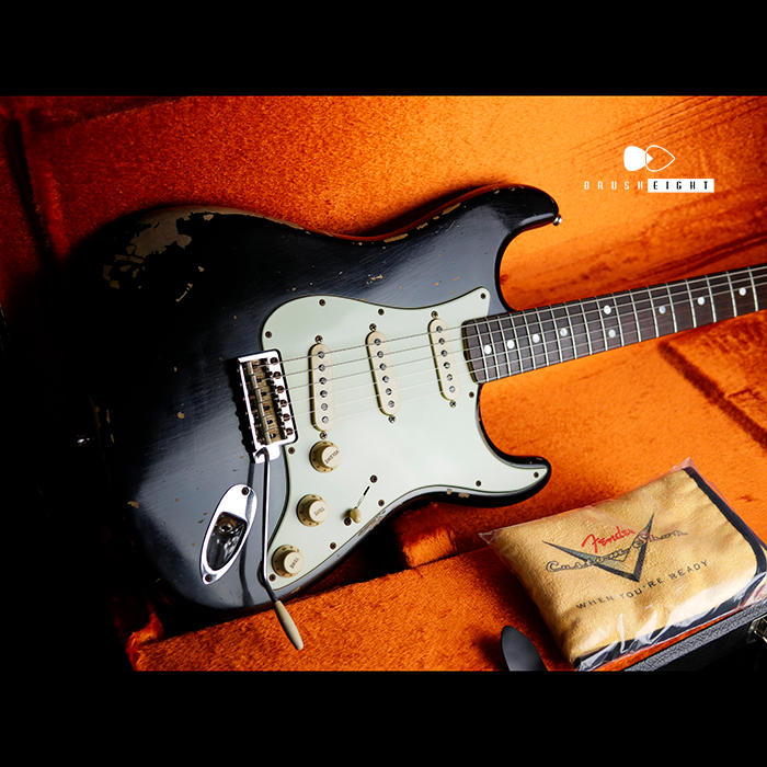 【SOLD】FENDER CUSTOM SHOP Michael Landau Signature 1968 Relic Stratocaster “Black” 2013's