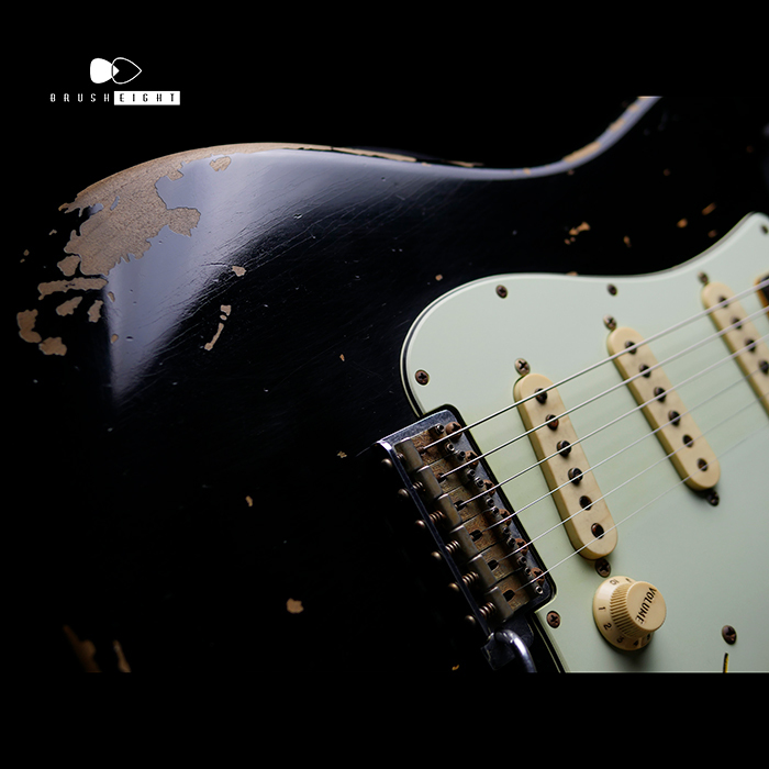 【SOLD】FENDER CUSTOM SHOP Michael Landau Signature 1968 Relic Stratocaster “Black” 2013's