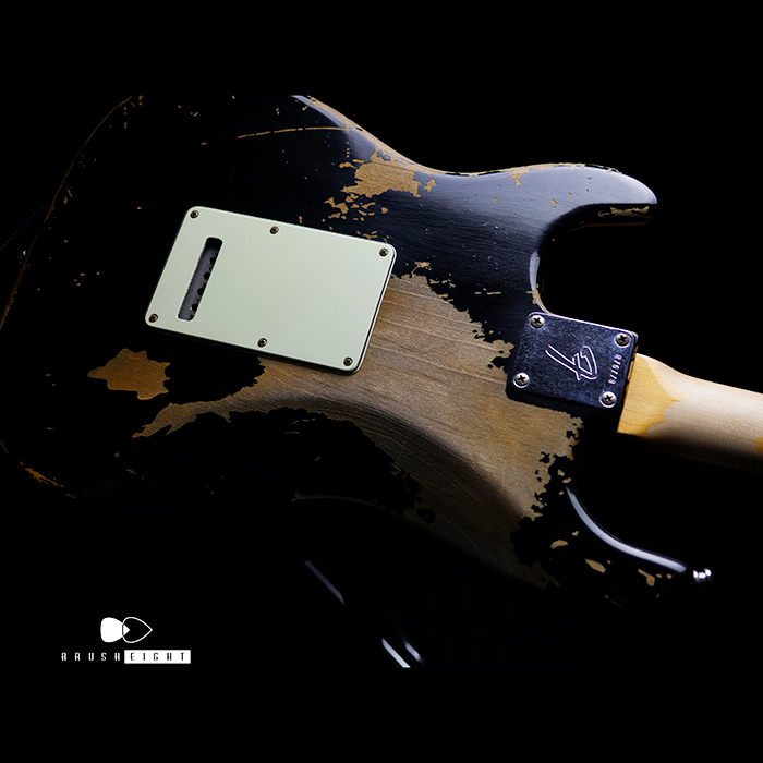 【SOLD】FENDER CUSTOM SHOP Michael Landau Signature 1968 Relic Stratocaster “Black” 2013's
