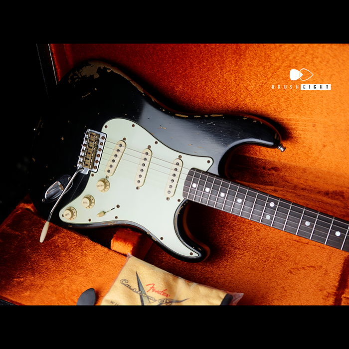 【SOLD】FENDER CUSTOM SHOP Michael Landau Signature 1968 Relic Stratocaster “Black” 2013's