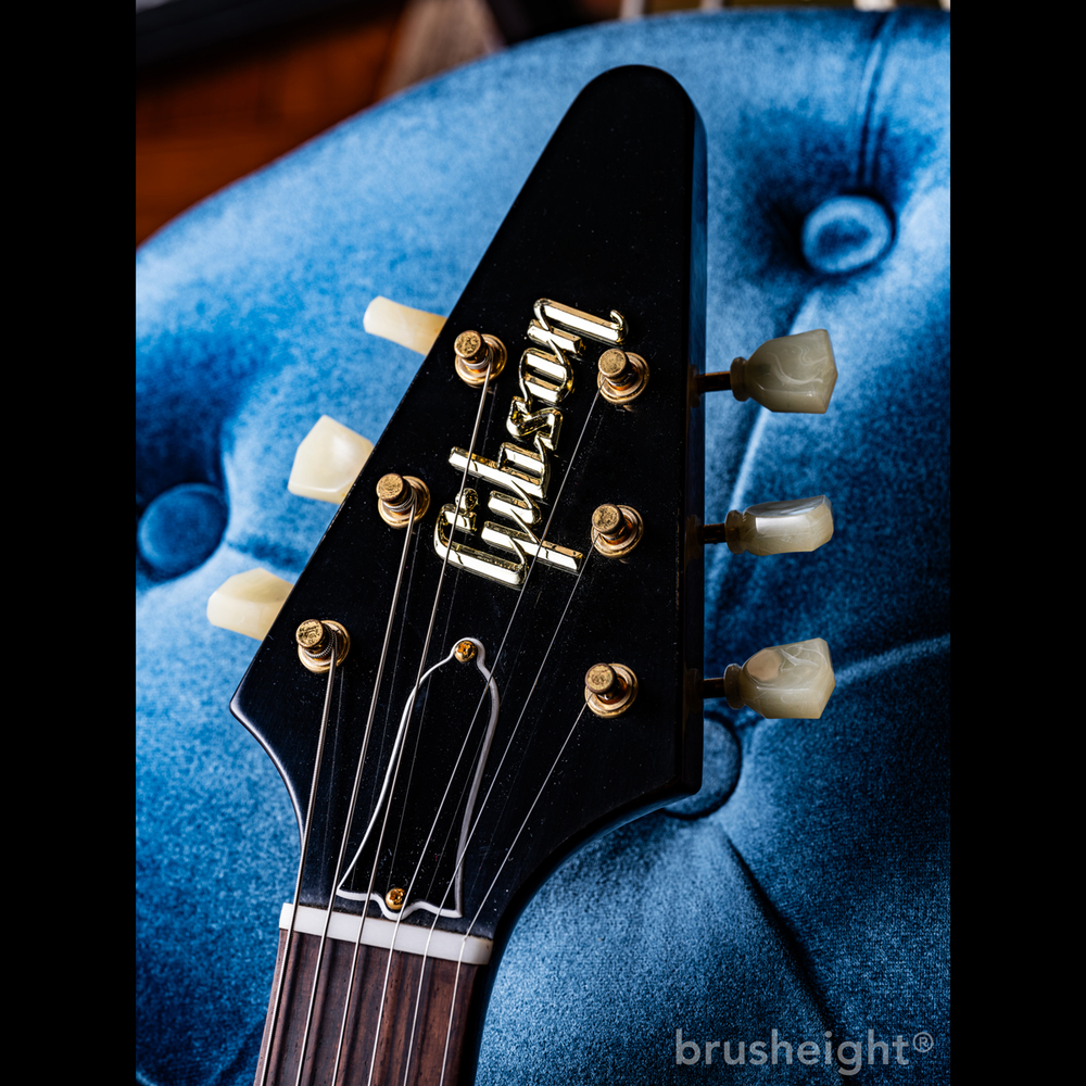 【SOLD】Gibson Custom Shop 1959 Flying V  Mahogany Vintage Gloss Heavy Antique Natural 2019’s