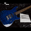 【SOLD】SuhrStandard SSH Quilt Top "Trans Dark Blue"  Matching Figured Head 2011's