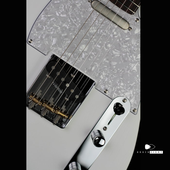 【SOLD】Black Cloud Guitars Δ-Black Smoker "Matte White"