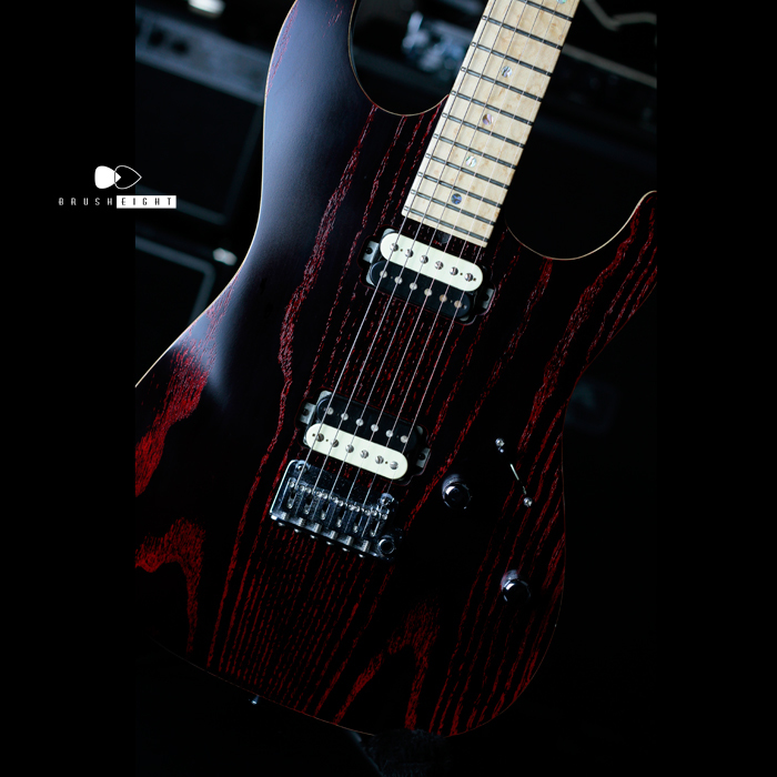 【SOLD】T's Guitars DST Spider  "Black/Red"