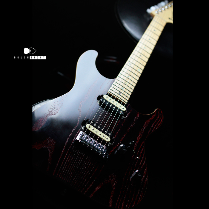 【SOLD】T's Guitars DST Spider  "Black/Red"