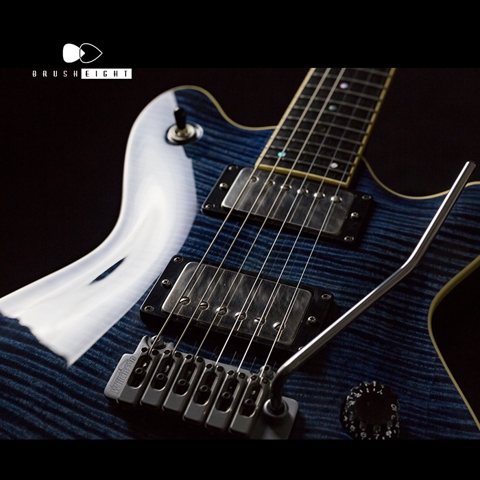 【SOLD】T's Guitars Arc-STD 24  VS100N "Flame Arctic Blue"