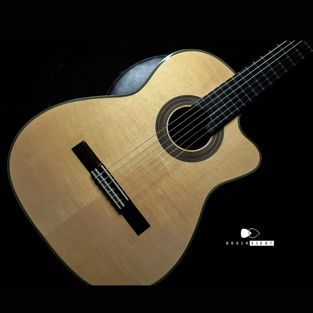 【SOLD】Shunpei Nishino (西野春平) NR.3 CWE 650mm “Spruce Top” Brush eight Selected with Super Light Case