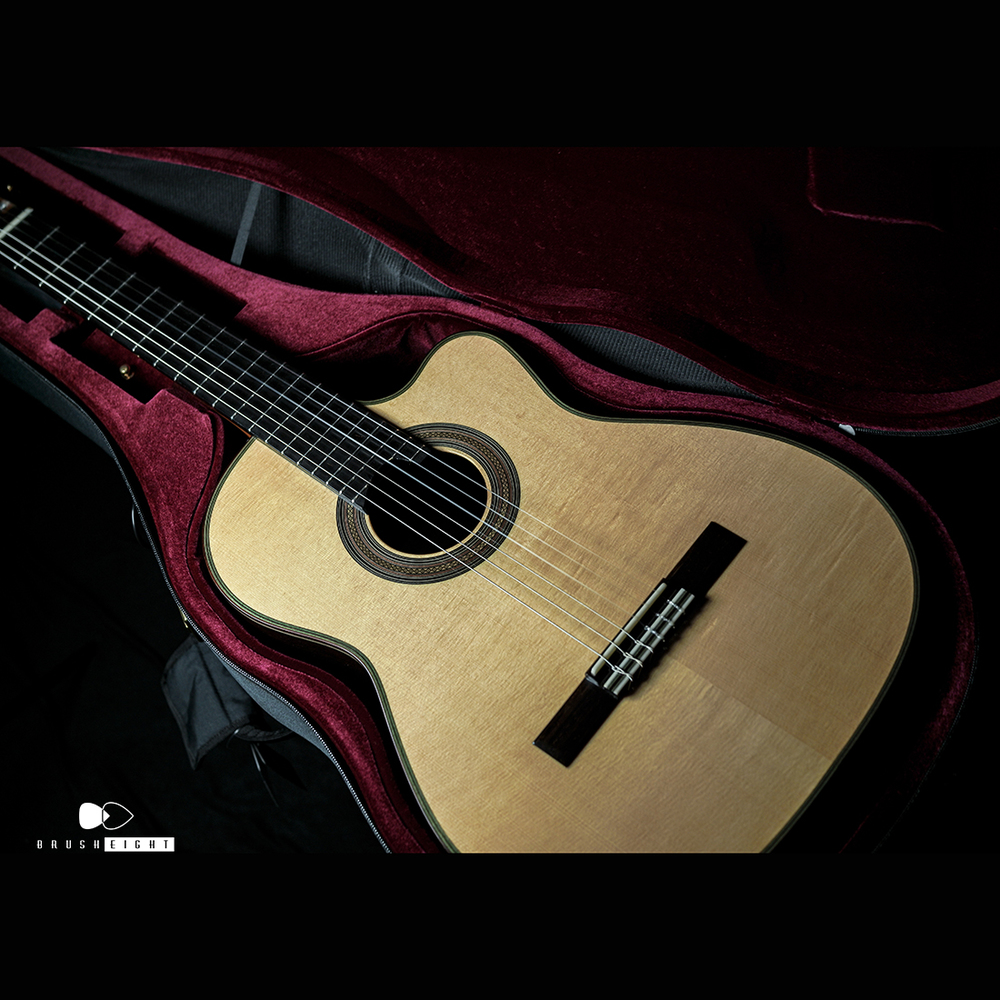【SOLD】Shunpei Nishino (西野春平) NR.3 CWE 650mm “Spruce Top” Brush eight Selected with Super Light Case