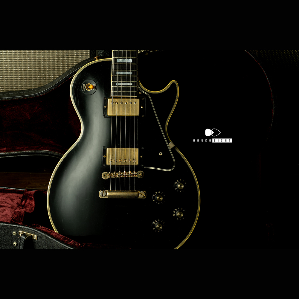 【SOLD】Gibson Historic Collection 1968 Les Paul Custom “Black Beauty” 1998’s