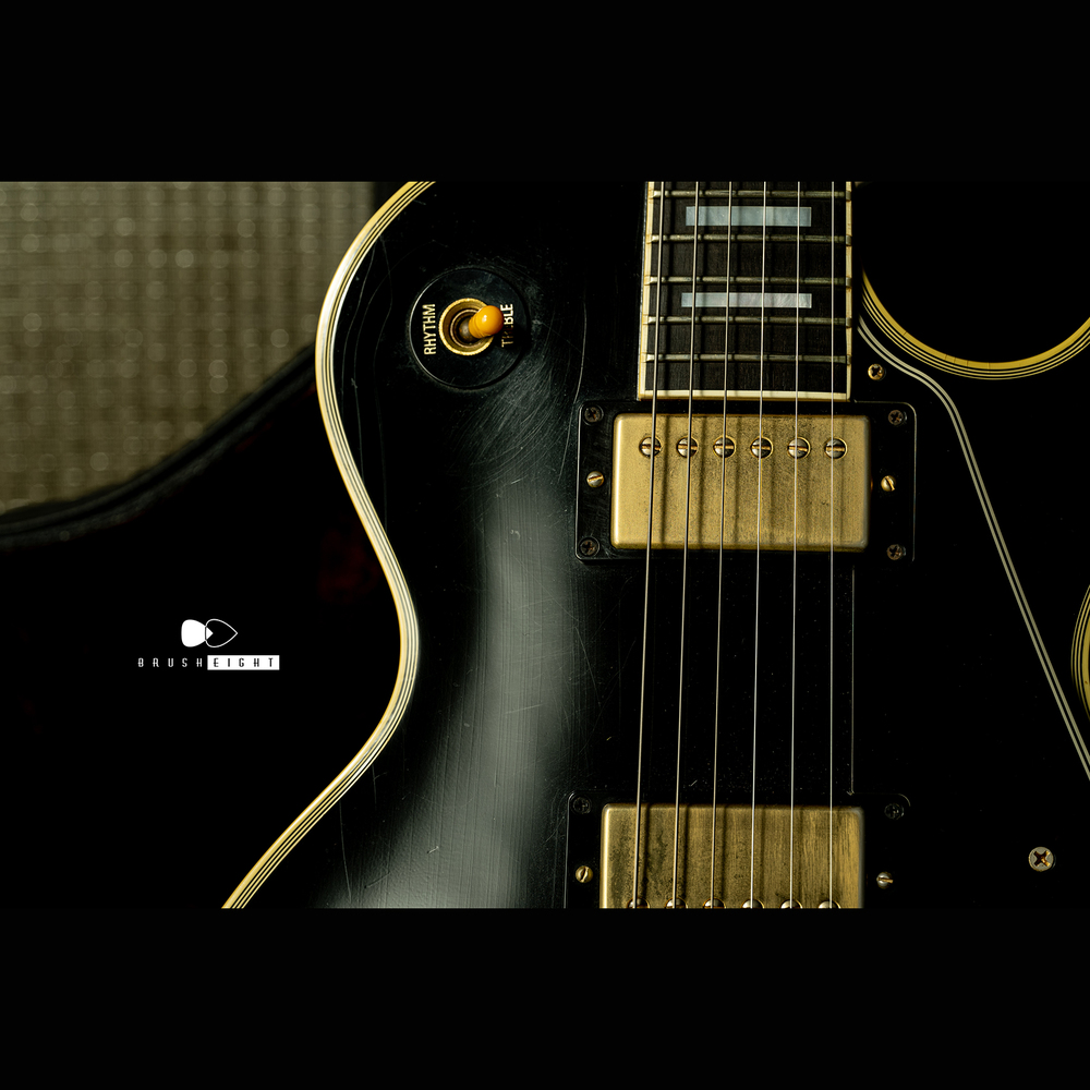 【SOLD】Gibson Historic Collection 1968 Les Paul Custom “Black Beauty” 1998’s