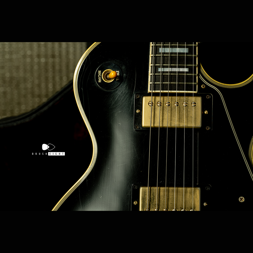 【SOLD】Gibson Historic Collection 1968 Les Paul Custom “Black Beauty” 1998’s