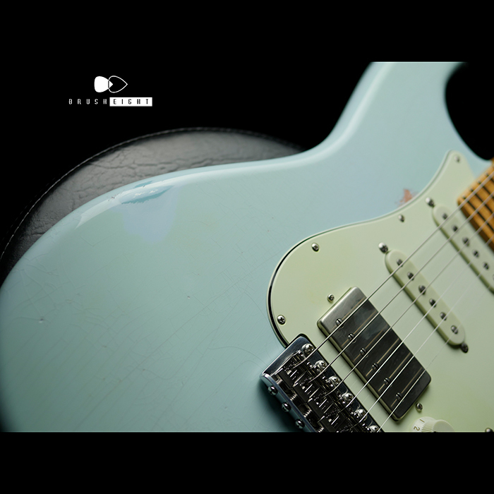 【SOLD】Black Cloud Giuitar Aging Label Sigma SSH “Sonic Blue” #016
