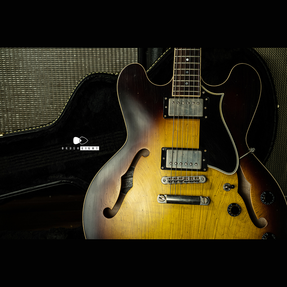 【SOLD】Heritage Artisan Aged Collection H-535 Semi-Hollow Original Sunburst