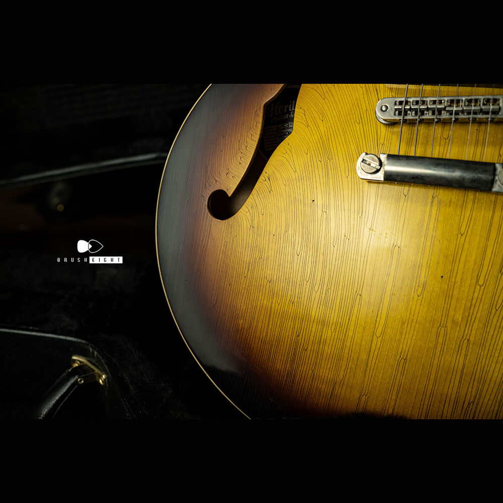 【SOLD】Heritage Artisan Aged Collection H-535 Semi-Hollow Original Sunburst