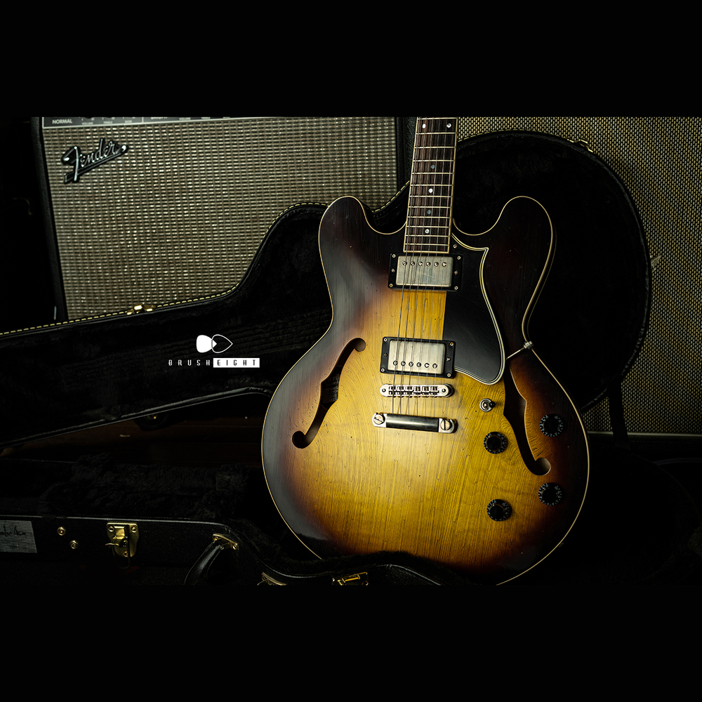 【SOLD】Heritage Artisan Aged Collection H-535 Semi-Hollow Original Sunburst