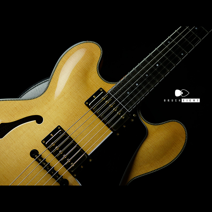 【SOLD】Seventy Seven Guitars EXRUBATO-JAZZ  “Natural”