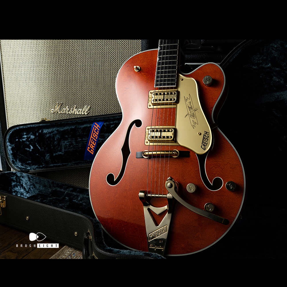 【SOLD】Gretsch G6120T Players Edition Nashville “Orange Stain”