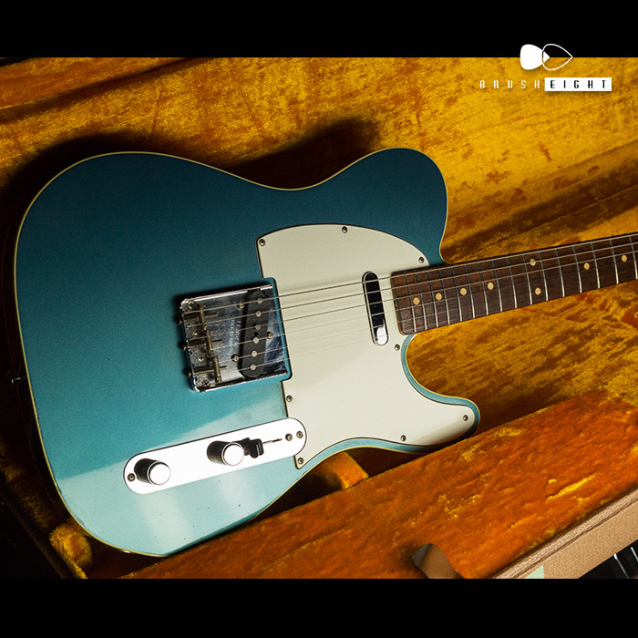 【SOLD】Fender CustomShop Masterbuilt 1962 CustomTelecaster N.O.S  LakePlacidBlue by Fred Stuart"