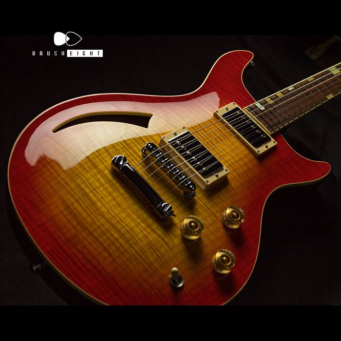 【SOLD】Baker B1 Hollow "Cherry Sunburst"  2001's