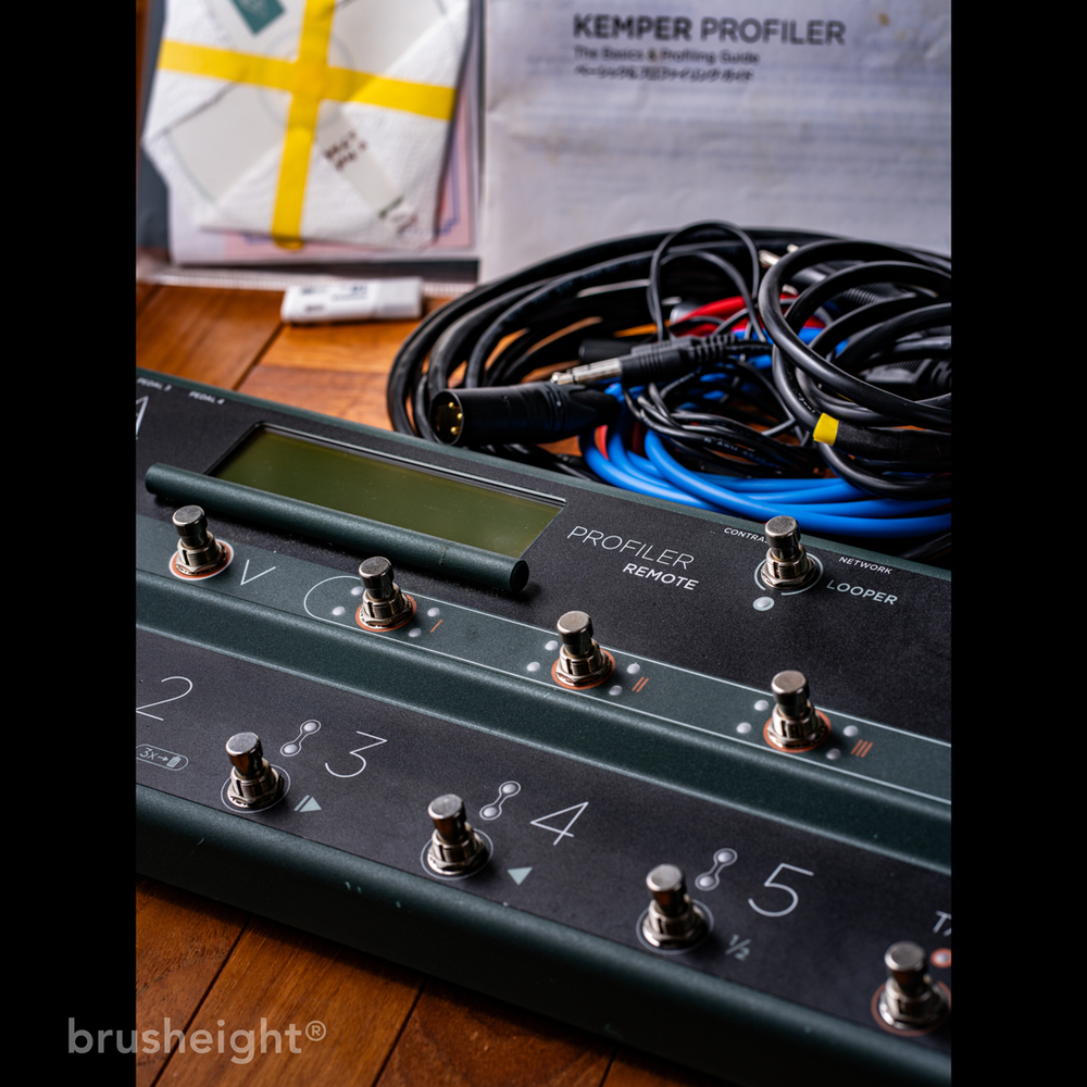 【SOLD】Kemper Profiler Power Head  & Kemper  Remote & Pedal & GigBag Set