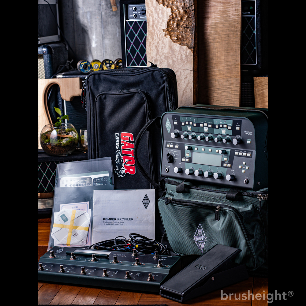 Kemper Profiler Power Head  & Kemper  Remote & Pedal & GigBag Set