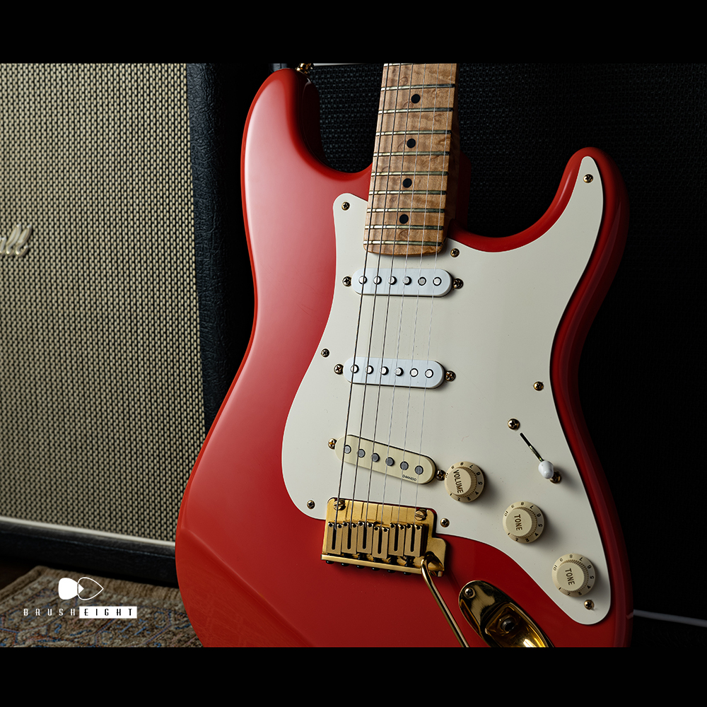 【SOLD】Fender Custom Shop 57 Stratocaster NOS Fiesta Red  "Hank Marvin” 1996’s