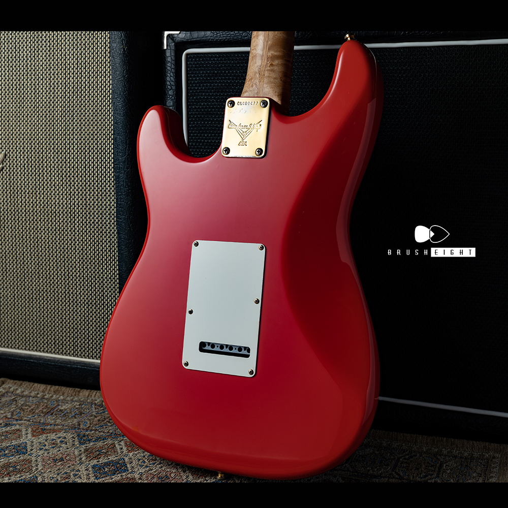 【SOLD】Fender Custom Shop 57 Stratocaster NOS Fiesta Red  "Hank Marvin” 1996’s
