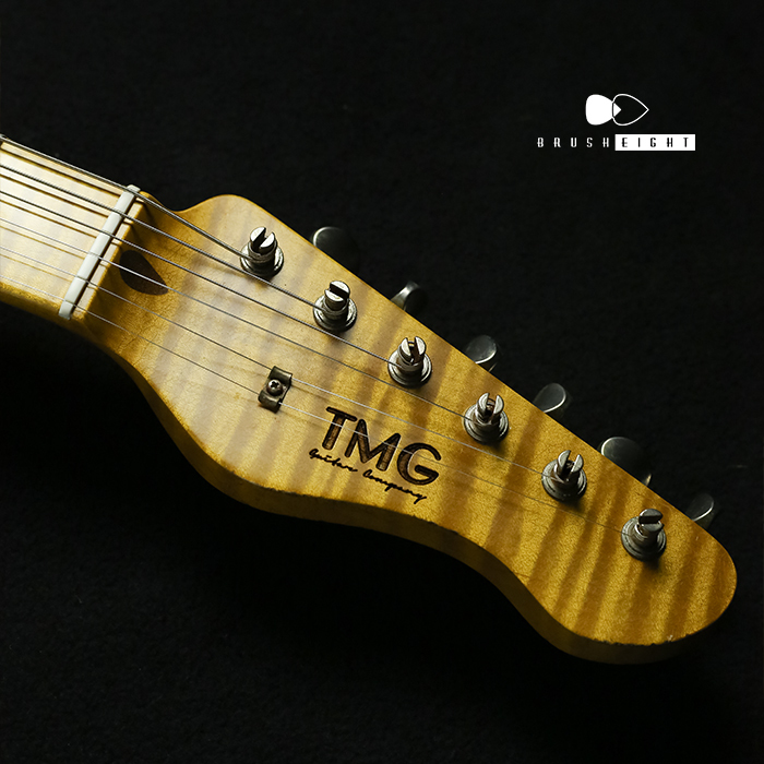 【SOLD】TMG Guitars GATTON  "Aged White" Coming Soon!!!