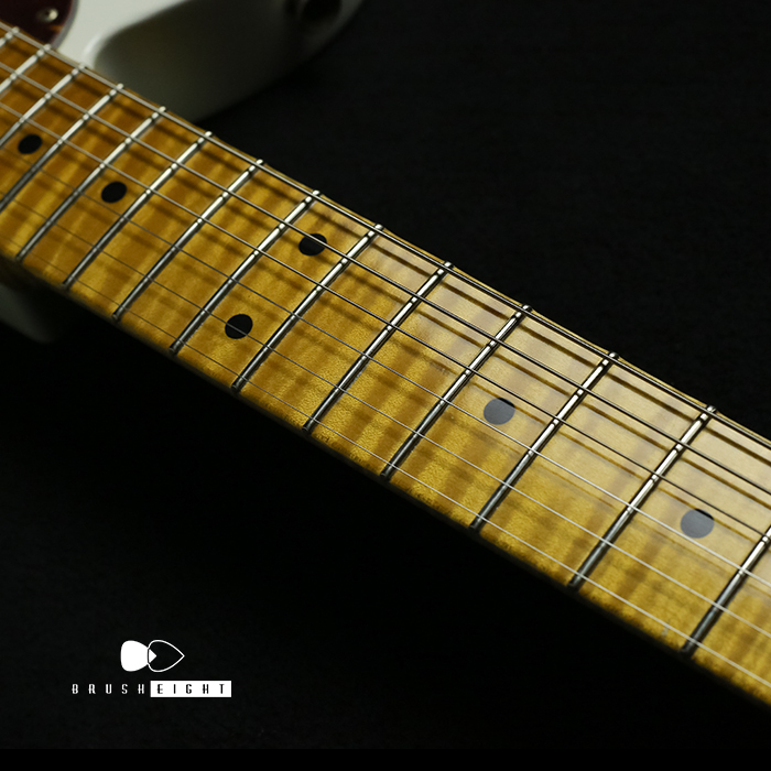 【SOLD】TMG Guitars GATTON  "Aged White" Coming Soon!!!