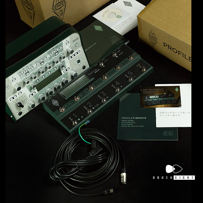 【SOLD】Kemper Profiling Amplifier HEAD White Panel & Remote set