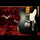 【SOLD】Fender Custom Shop Limited Edition Relic Telecaster Caballo Tono “Black”Quartersawn Maple