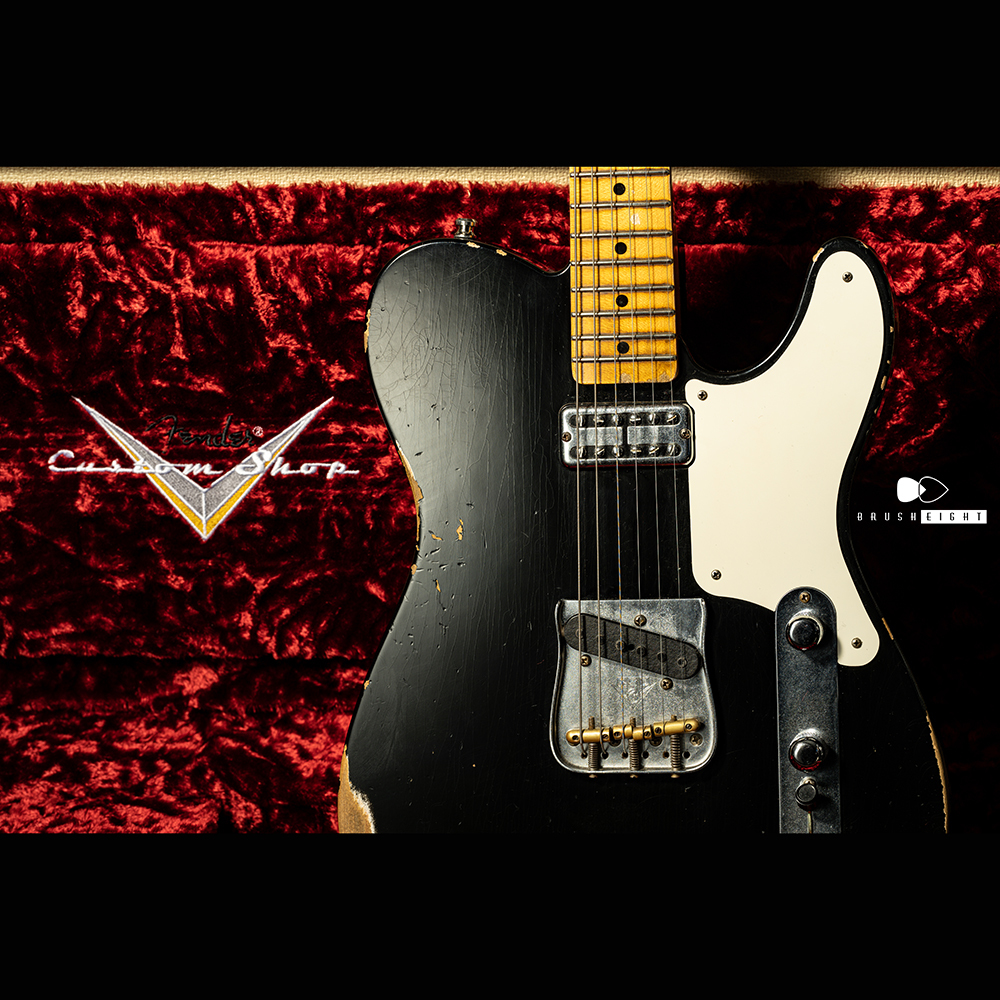 【SOLD】Fender Custom Shop Limited Edition Relic Telecaster Caballo Tono “Black”Quartersawn Maple