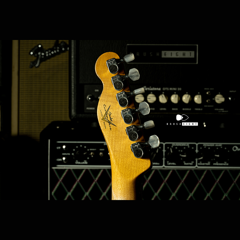 【SOLD】Fender Custom Shop Limited Edition Relic Telecaster Caballo Tono “Black”Quartersawn Maple