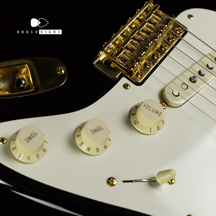 【SOLD】Fender Custom Shop 1956 Stratocaster NOS Black&Gold 2010's