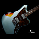 【SOLD】Black Cloud Giuitar Aging Label Sigma JM “Ice Blue Metallic Multilayer” IBM over Sunburst #021