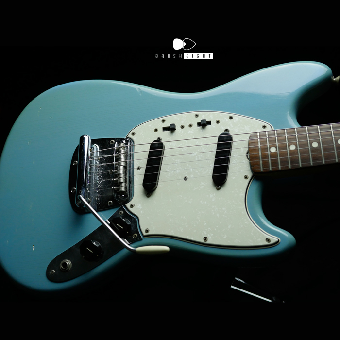 【SOLD】Fender USA Mustang  Daphne Blue 1965’s  “Full original”