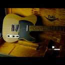 【SOLD】TMG Guitars Co. Gatton “Blackguard”  Quarter Sawn Maple