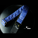 【入荷待ち】 Brush eight × Halnohana ハンドメイド Guitar Strap 和柄ペイズリー Blue