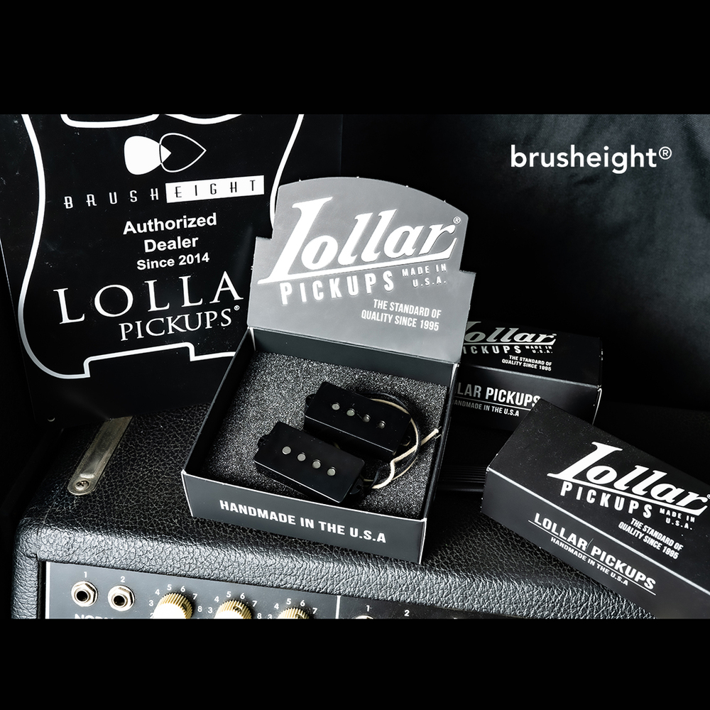 Lollar Pickups Precision BassSplit-coil Pickups Black “Standard or Overwound”