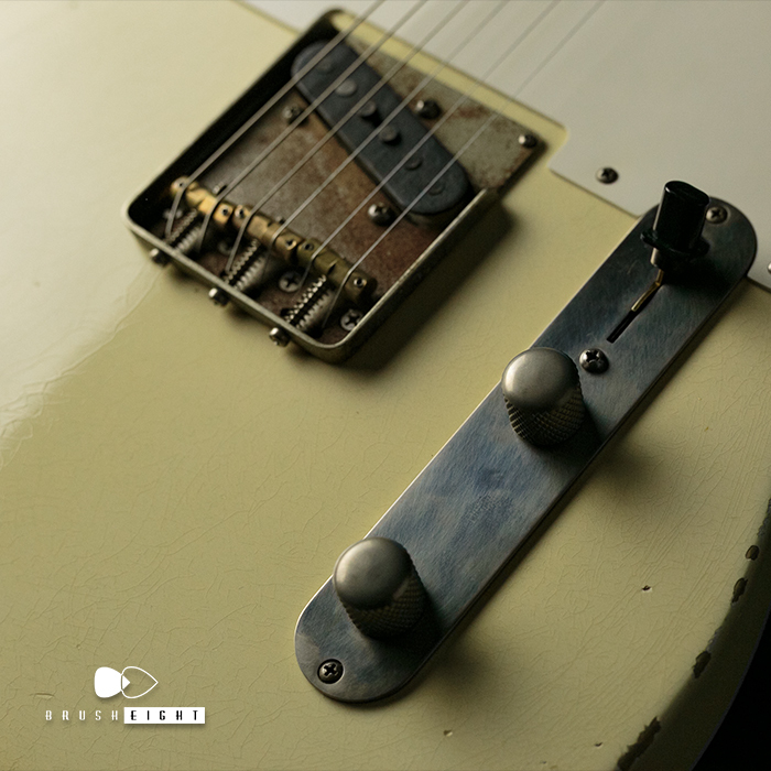 【SOLD】TMG Guitars Gatton Blonde  "Heavy Aging &　Heavy Checking" “Like Robben”