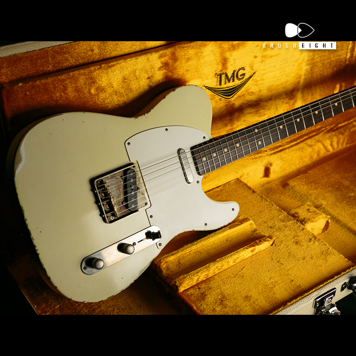 【SOLD】TMG Guitars Gatton Blonde  "Heavy Aging &　Heavy Checking" “Like Robben”