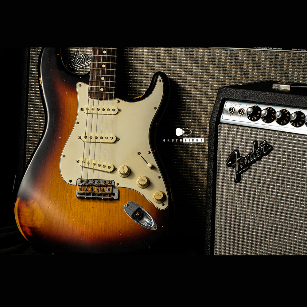 【HOLD】Fender Custom Shop 1960 Stratocaster Cunetto Relic “3 Tone Sunburst”John Cruz Stamp 1997's