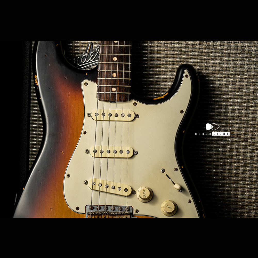 【HOLD】Fender Custom Shop 1960 Stratocaster Cunetto Relic “3 Tone Sunburst”John Cruz Stamp 1997's